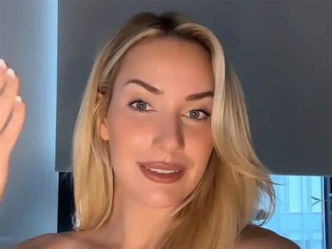 paige spiranac fake tits